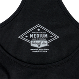 BILTWELL Camiseta sin mangas de surf para mujer - Negro - Pequeño 8142-045-002 