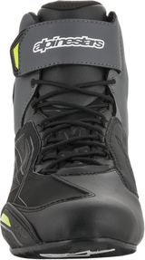 ALPINESTARS Faster-3 Drystar® Shoes - Black/Gray/Yellow - US 9 2540719175-9