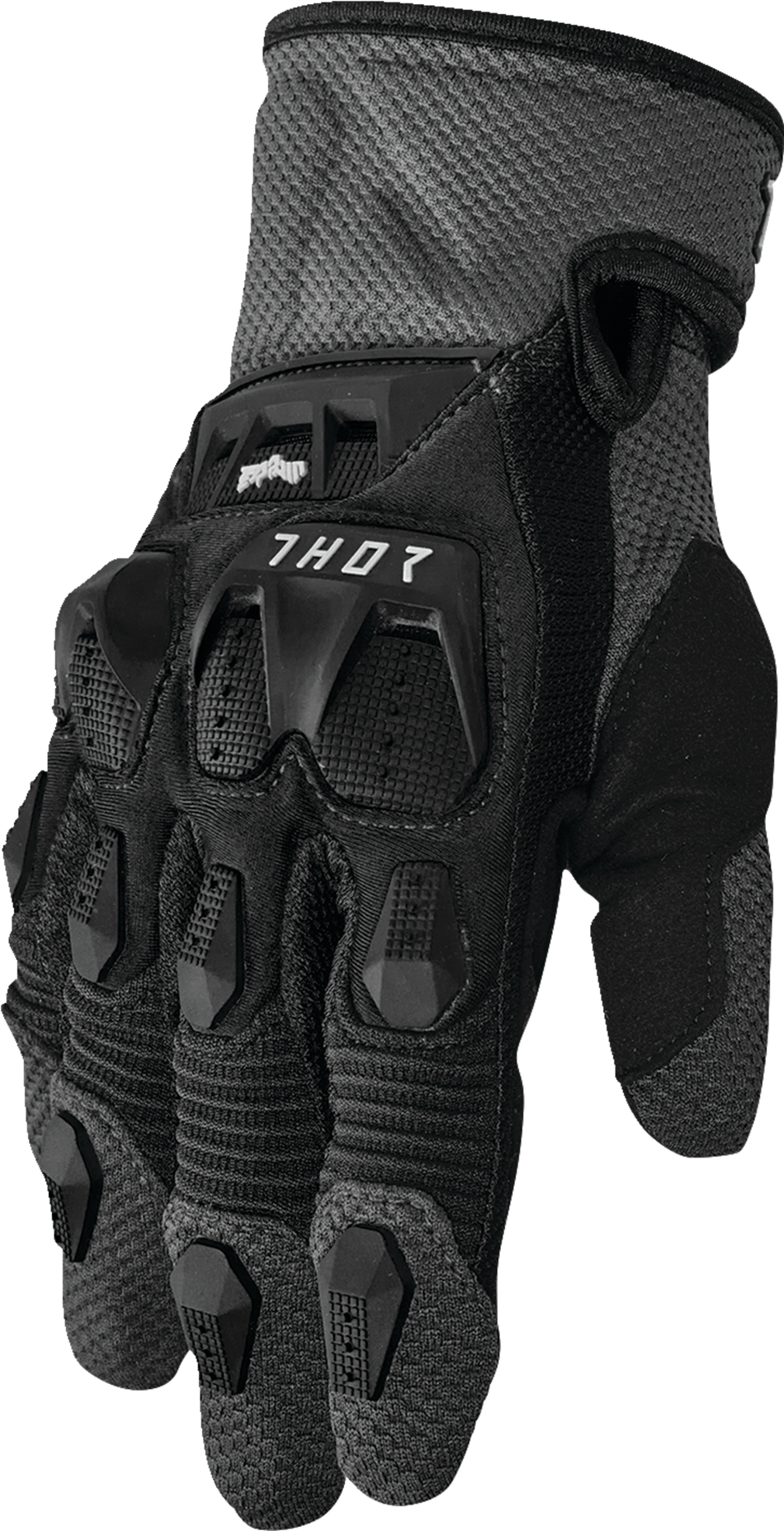 THOR Terrain Gloves - Black/Charcoal - Medium 3330-7281