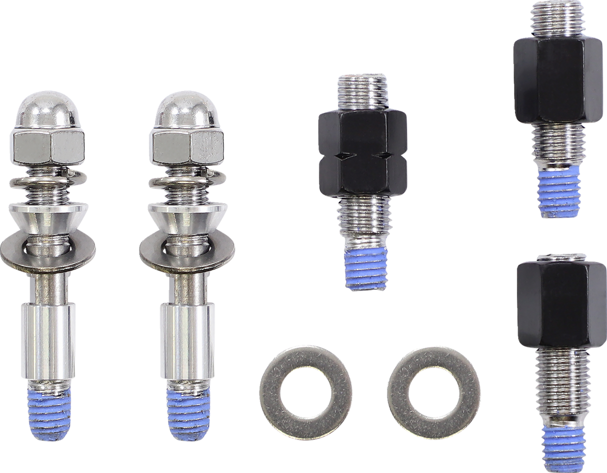 HIGHSIDER Spiegel - Phoenix 1 - Seitenansicht - Oval - Schwarz 301-590