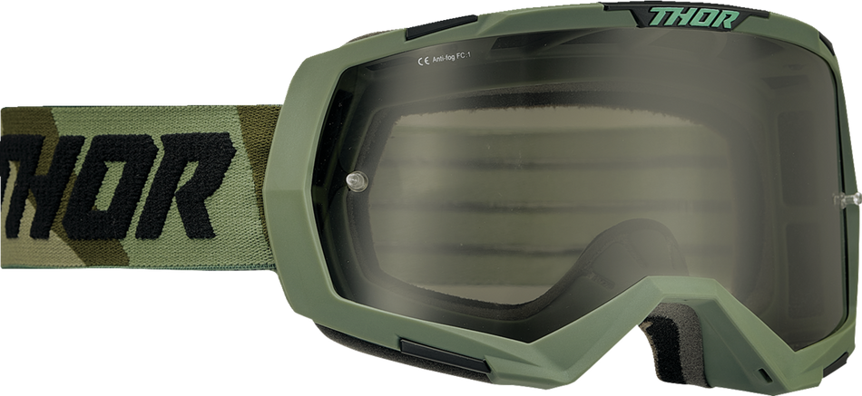 THOR Regiment Goggles - Camo/Black - Smoke 2601-2966