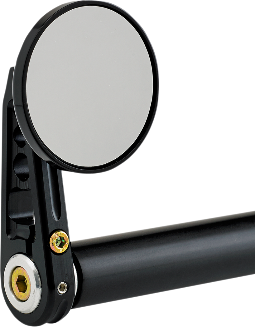 JOKER MACHINE Bar-End Mirror - Black 09-312-DB