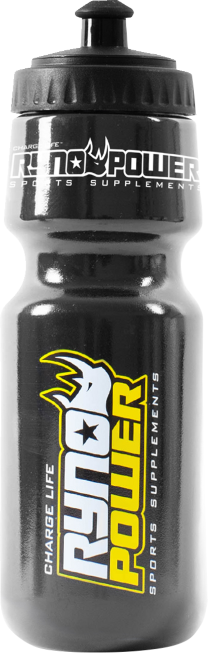 RYNO POWER Cycling Bottle - Black - 25 U.S. fl oz. SC-BOTTLE-BLK