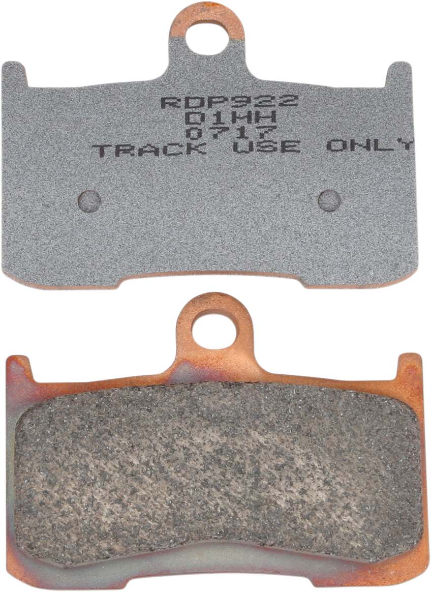 DP BRAKES RDP Racing Brake Pads - Triumph RDP922