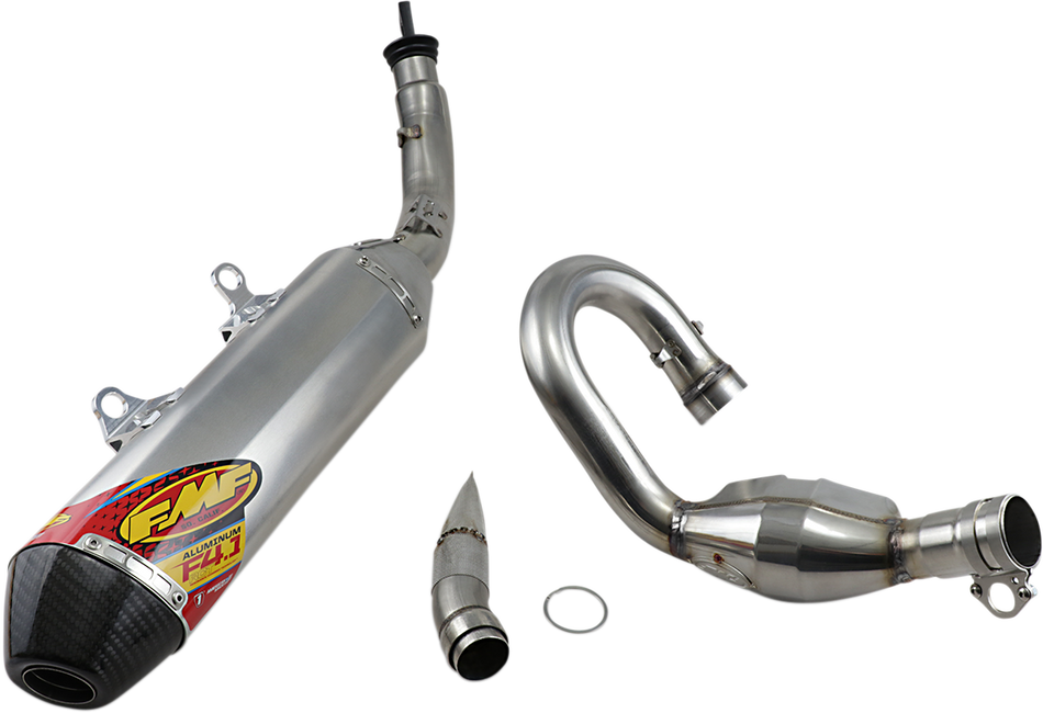 FMF 4.1 RCT Exhaust with MegaBomb - Aluminum KTM450 SX-F 2019-2021 /Husqvarna/Gas Gas    045638 1820-1875