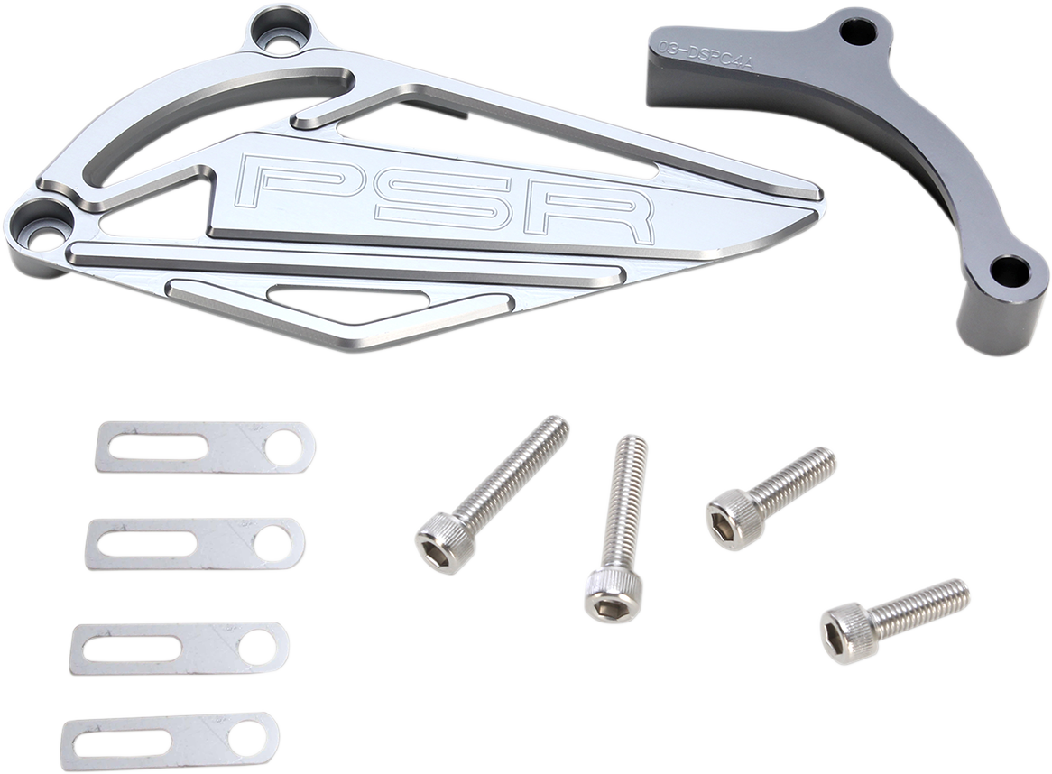 POWERSTANDS RACING Protector de caja/pistola de cubierta de piñón - Metal 03-04153-29 