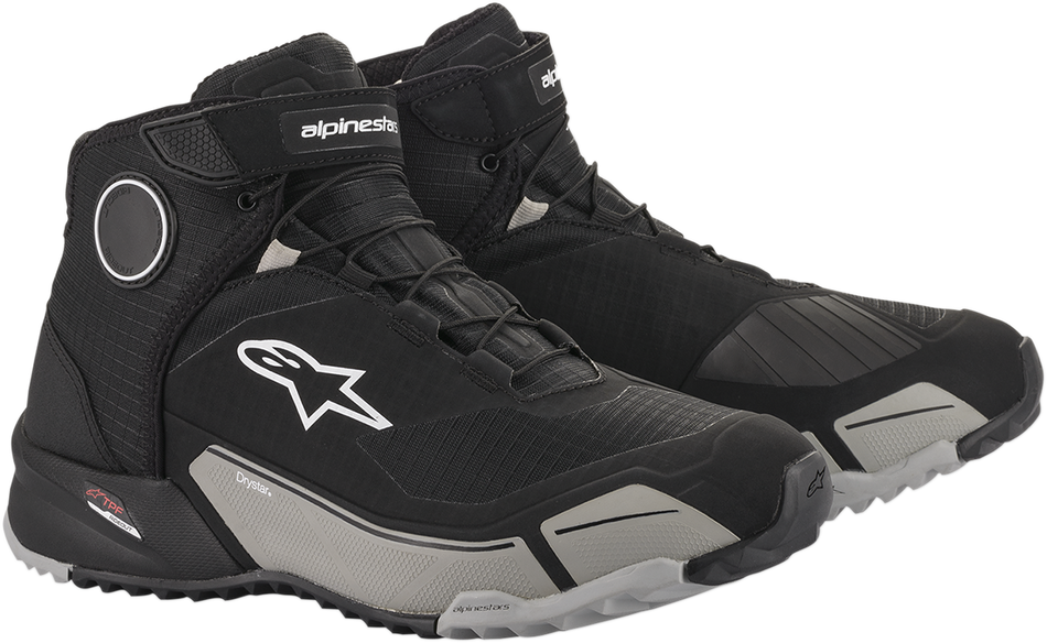 ALPINESTARS CR-X Drystar® Shoes - Black/Cool Gray - US 8 26118201058