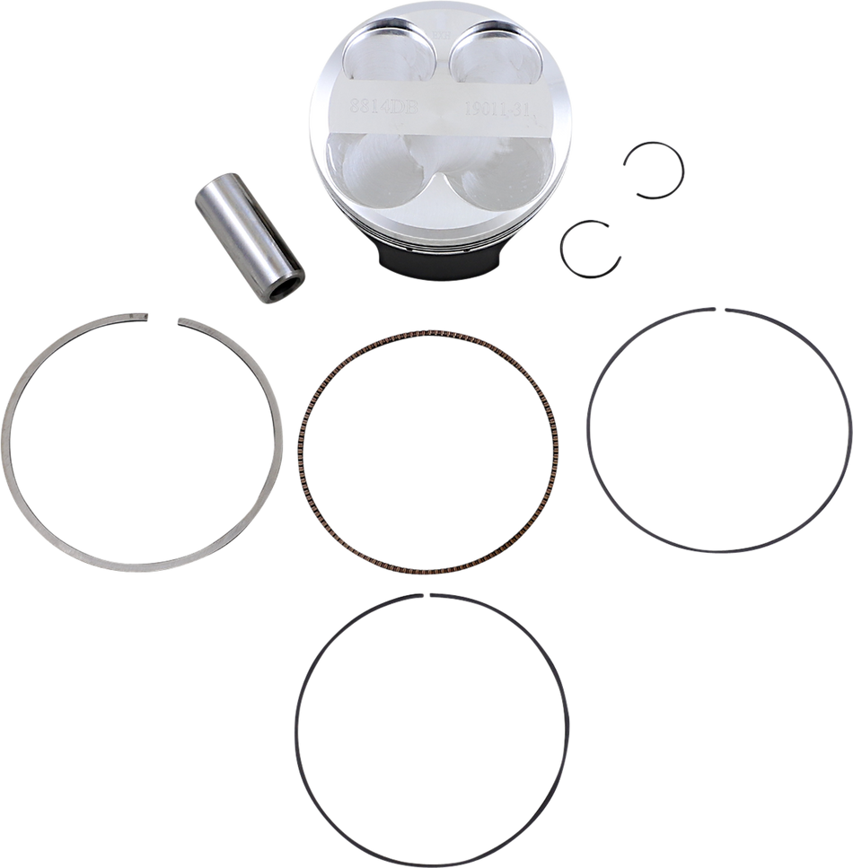 WOSSNER Piston Kit - KX250F - 76.97 mm 8814DB