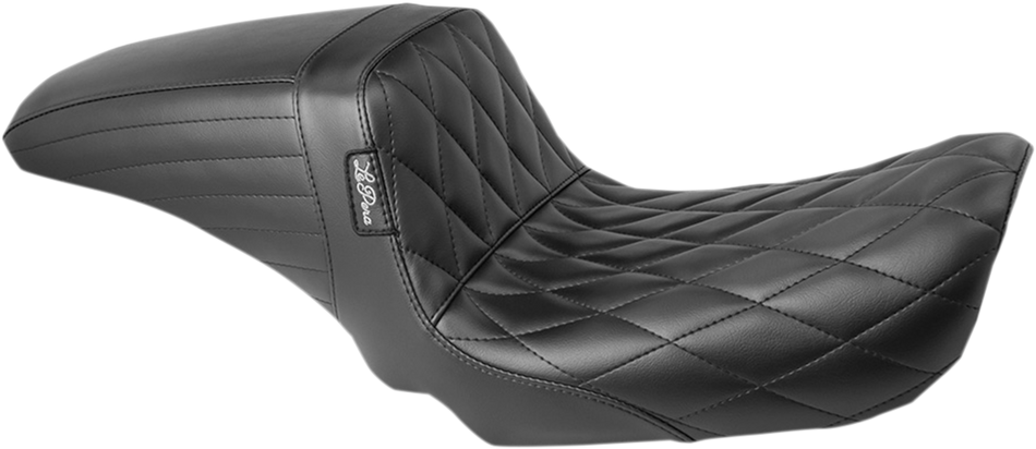 LE PERA Kickflip Daddy Long Legs Seat - Diamond - Black - FX '06+ LK-591DLDM