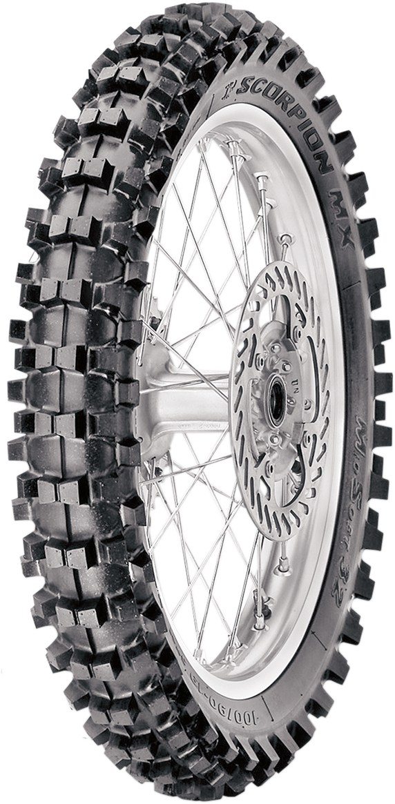 PIRELLI Reifen - Scorpion MX32 Mid Soft - Hinten - 100/90-19 - 57M 2588400 