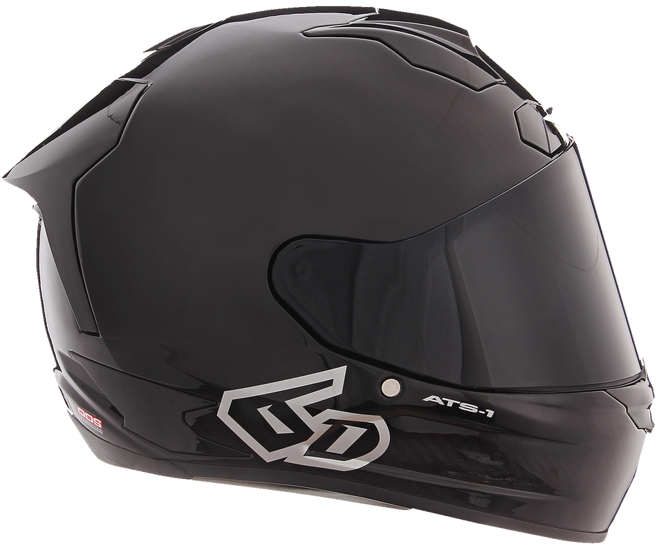 Casco 6D ATS-1R - Negro brillante - Pequeño 30-0905 