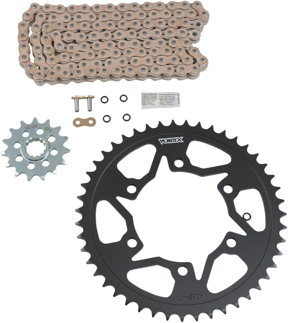 VORTEX Steel Chain Kit - Gold CKG6316