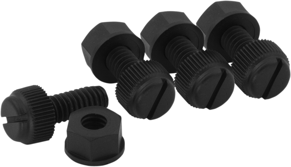 Kit de sujetadores de matrícula de nailon BOLT LPFNYLON 