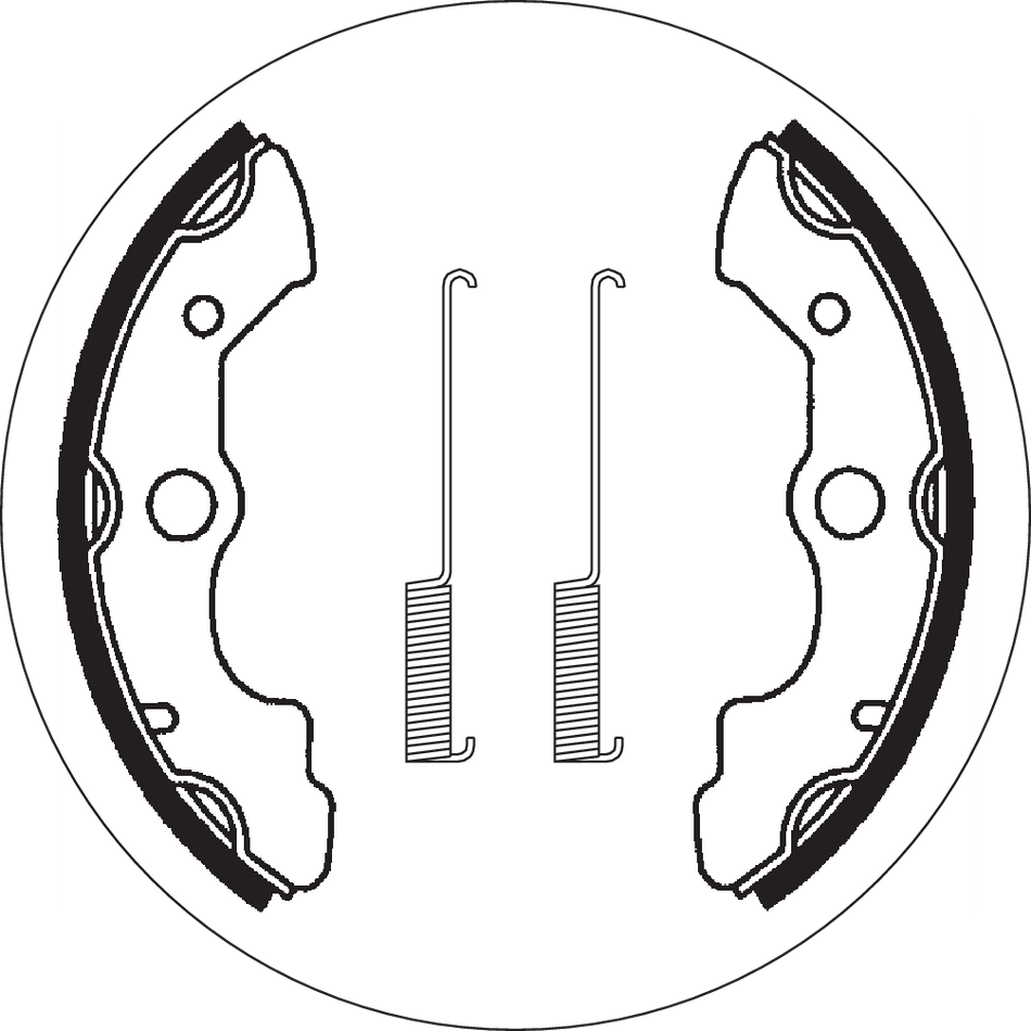 SBS Brake Shoes 2045