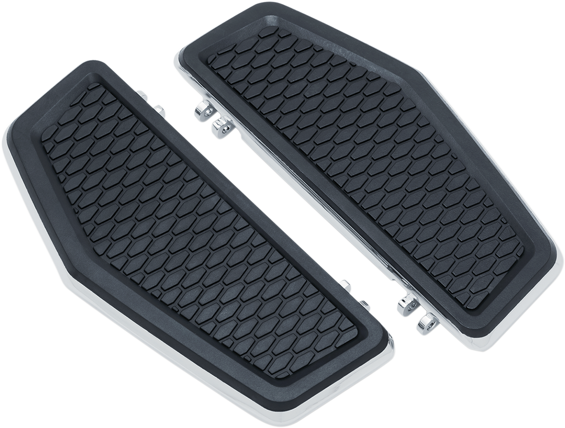 KURYAKYN Hex Driver Floorboards - Chrome 5900