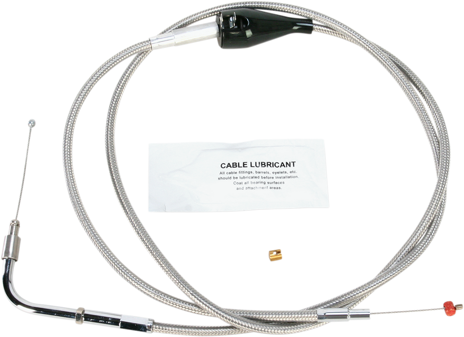 BARNETT Idle Cable - Cruise - +8" - Stainless Steel 102-30-41004-8