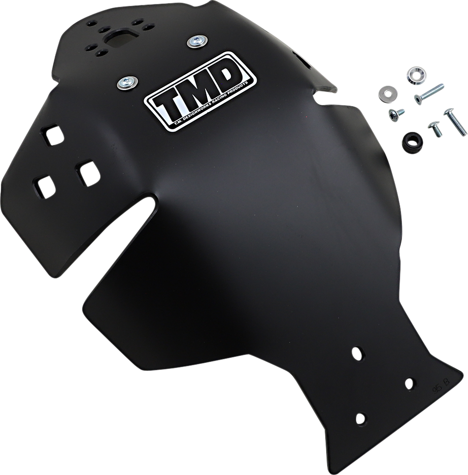 T.M. DESIGNWORKS Skid Plate - Black - YZ 250F YAMC-255-BK