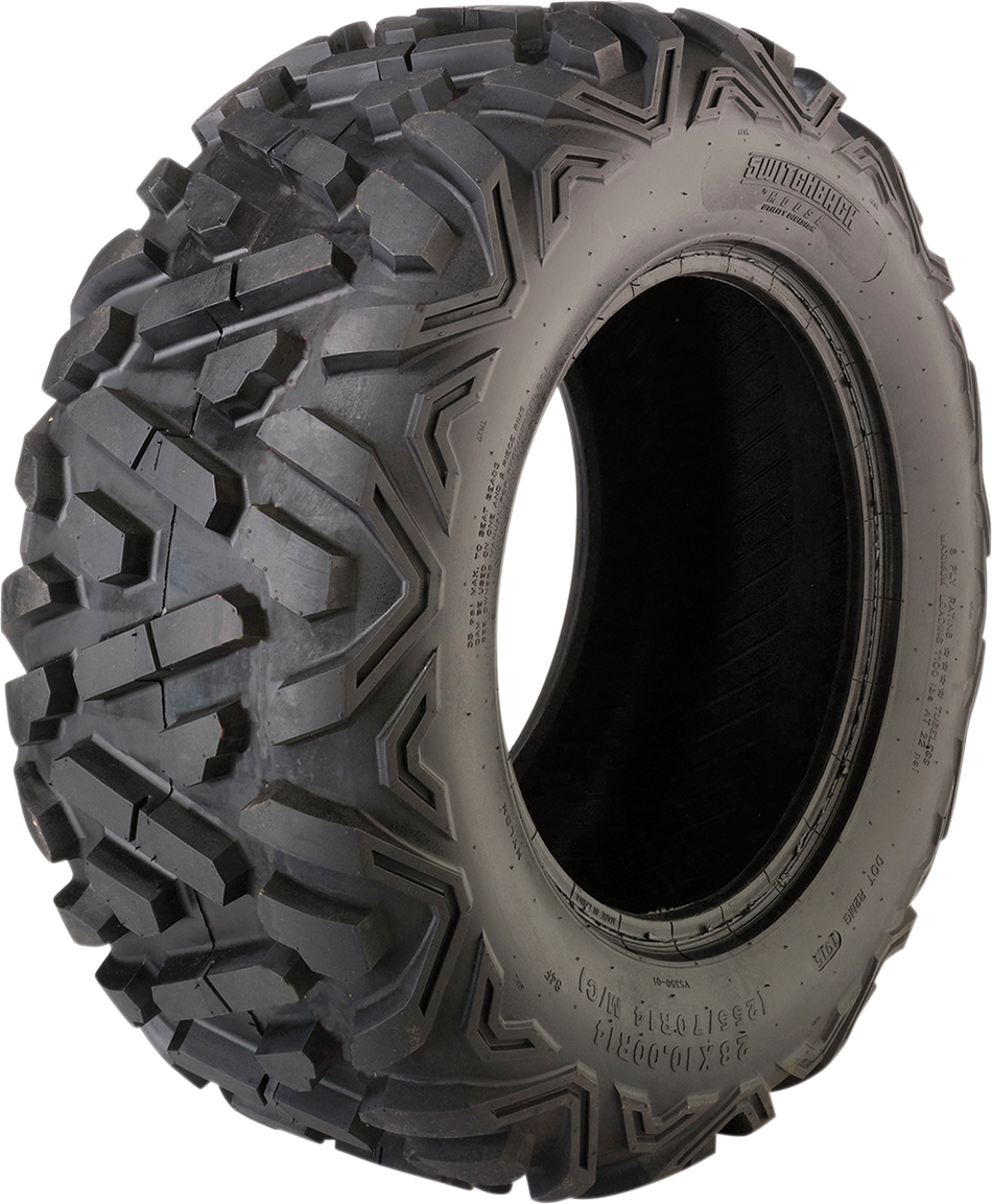 MOOSE UTILITY Tire - Switchback - Front/Rear - 25x10-12 - 6 Ply WVS3502510126