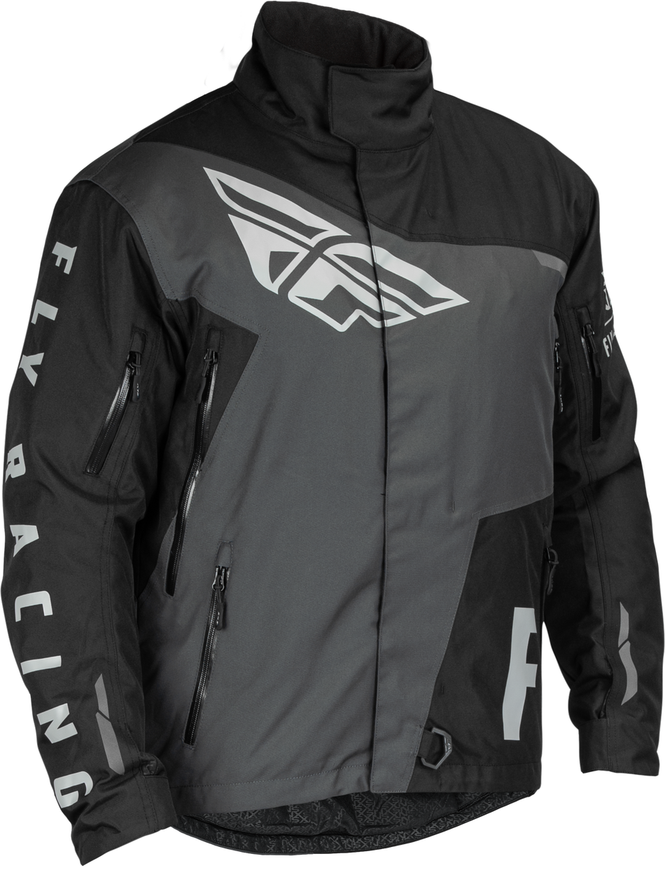 FLY RACING Snx Pro Jacket Black/Grey Md 470-5400M