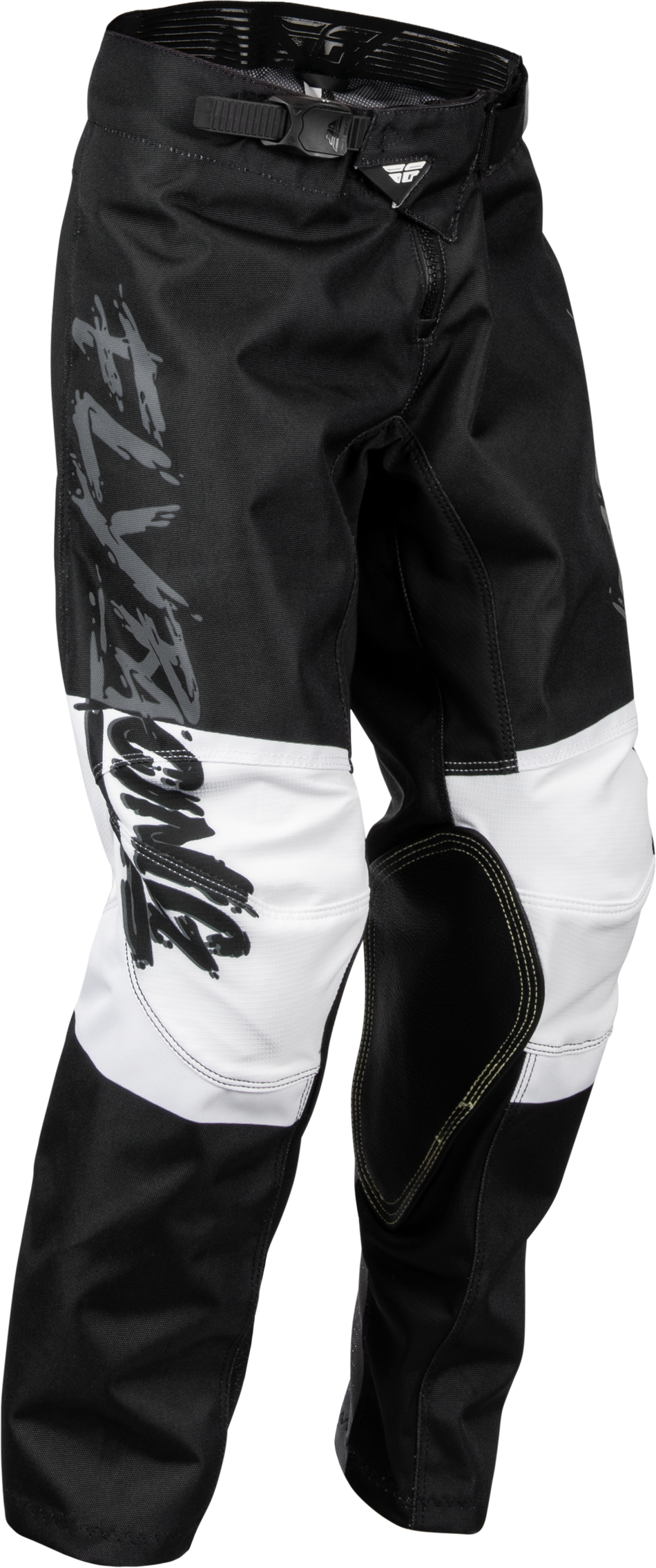 FLY RACING Youth Kinetic Khaos Pants Grey/Black/White Sz 18 376-43118