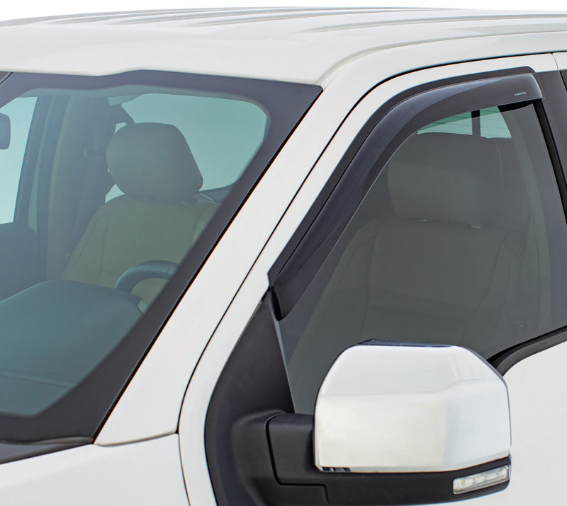 Stampede 1995-2004 Toyota Tacoma Standard Cab Pickup Tape-Onz Sidewind Deflector 2pc - Smoke 6301-2
