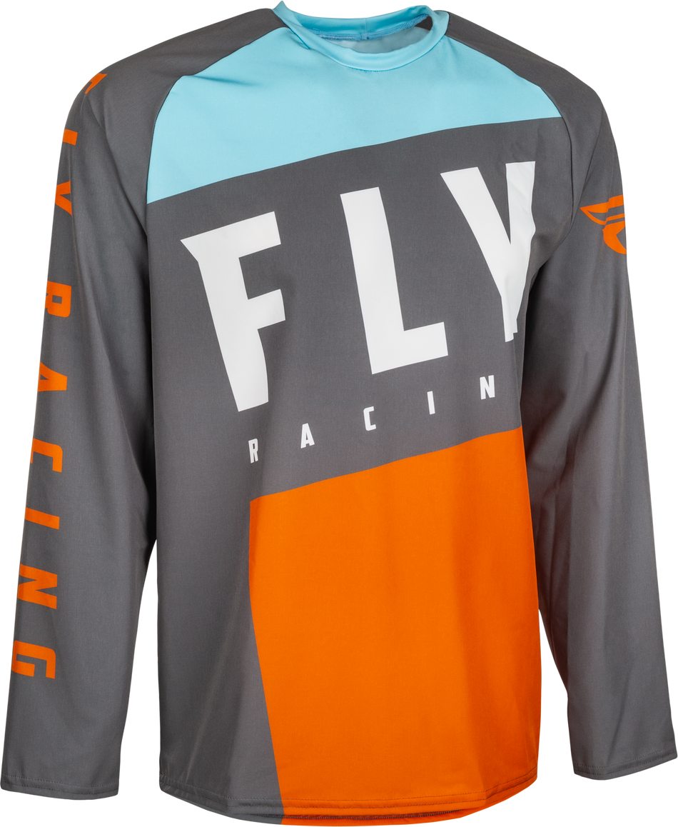 FLY RACING Youth Snx Jersey Orange/Light Blue Ym RSNX-1907YM