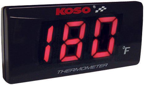 KOSOSuper Slim Temperature Gauge Red DisplayBA024R10