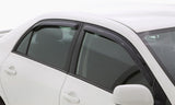 AVS 11-16 Hyundai Elantra (Excl. GT) Ventvisor In-Channel Front & Rear Window Deflectors 4pc - Smoke 194471