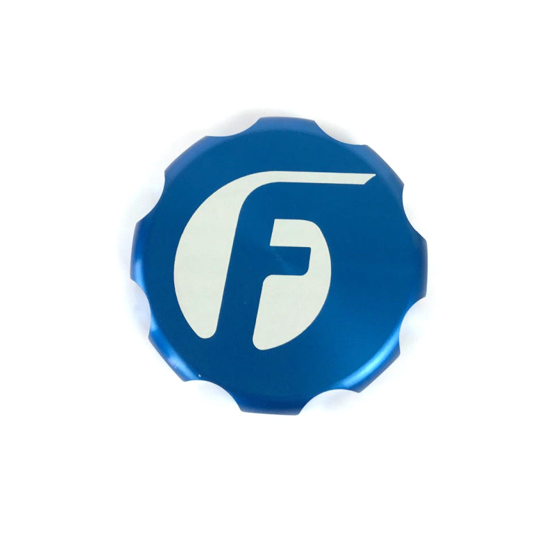 Fleece Performance 03-20016 Cummins Billet Oil Cap Cover - Blue FPE-OC-CR-F-BLU