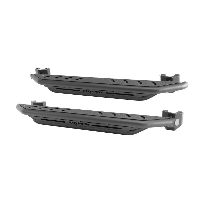 Westin/Snyper 07-17 Jeep Wrangler Triple Tube Rock Rail Steps - Textured Black 42-6005