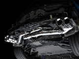 AWE Tuning 2020 Chevrolet Corvette (C8) Track Edition Exhaust - Quad Chrome Silver Tips 3020-42080