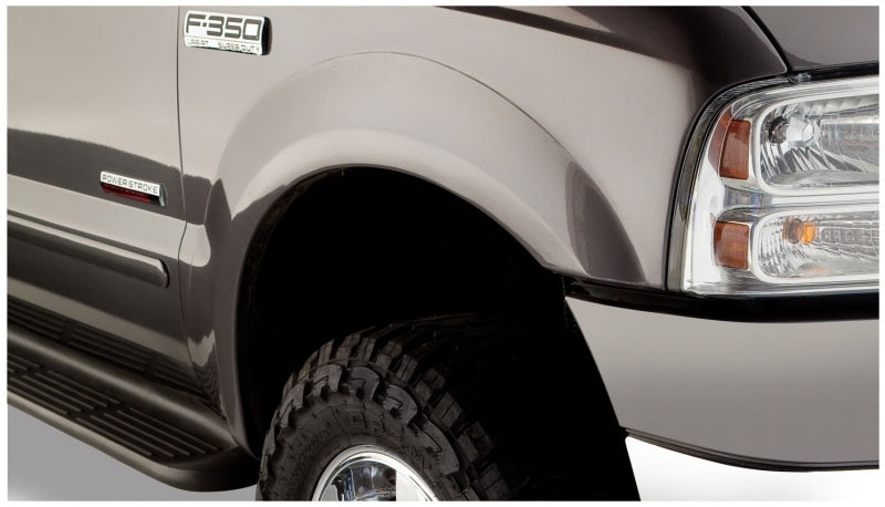 Bushwacker 99-07 Ford F-250 Super Duty Extend-A-Fender Style Flares 2pc - Black 20075-02