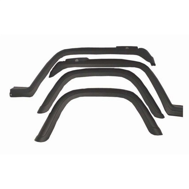 Omix 4-Piece Fender Flare Kit- 87-95 Jeep Wrangler YJ 11602.02