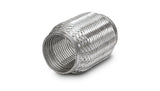 Vibrant SS Turbo FLEX Coupling w/Interlock Liner 1.5in Inlet/Outlet x 4in Long 60304