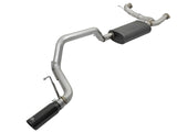 aFe MACHForce XP 3in 304 SS Cat-Back Exhausts w/ Black Tips 10-17 Nissan Patrol (Y62) V8-5.6L 49-36114-B