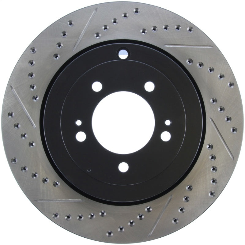 StopTech Slotted & Drilled Sport Brake Rotor 127.46075R