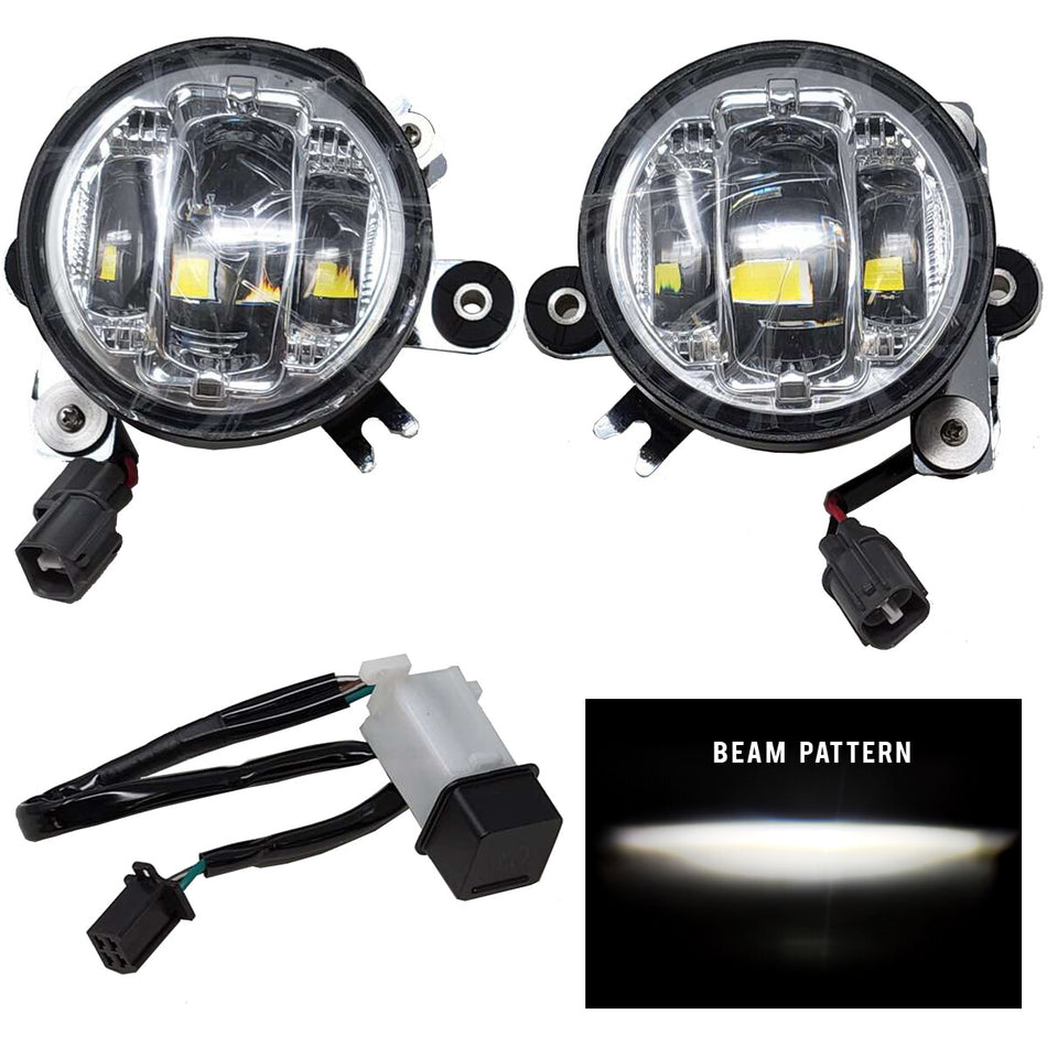 PATHFINDERLed Fog Light Kit Chrome HonFG610CN