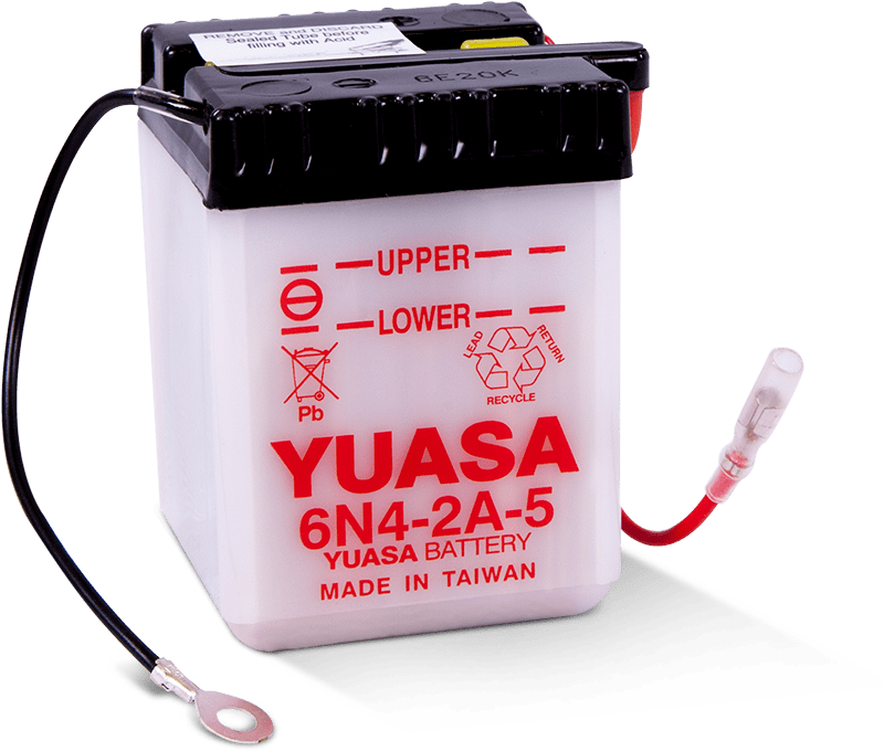 Yuasa 6N4-2A-5 Conventional 6 Volt Battery YUAM2645A