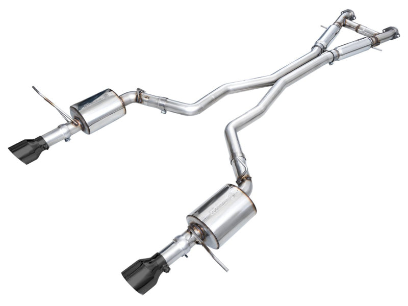 AWE Tuning 18-23 Dodge Durango SRT & Hellcat Touring Edition Exhaust - Diamond Black Tips 3015-33952