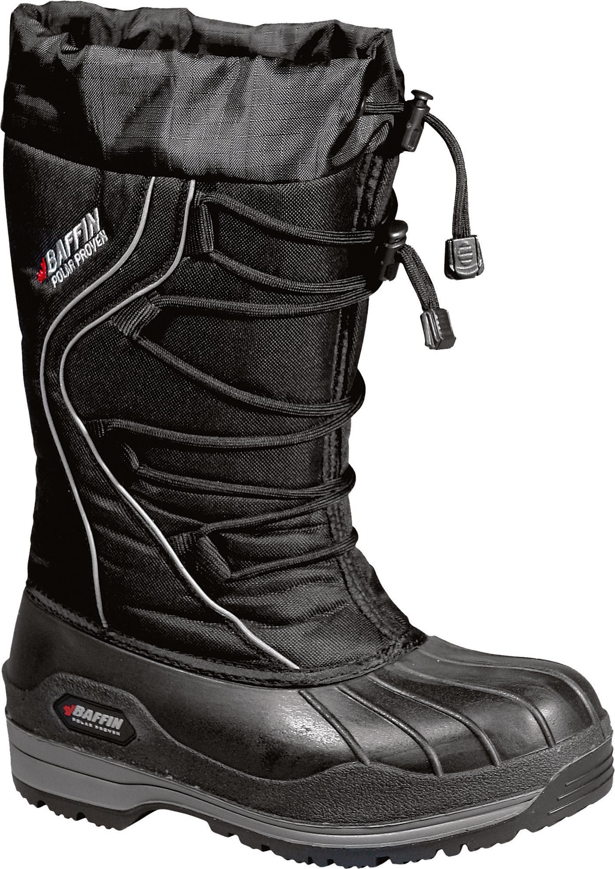 BAFFIN Women's Ice Field Boots Black Sz 11 4010-0172-001-11