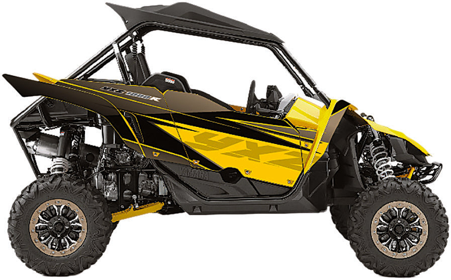 D-COR Yamaha Yxz Complete Graphic Kit Yellow/Black 20-50-470