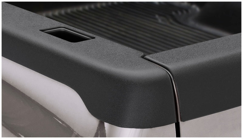 Bushwacker 99-06 Chevy Silverado 1500 Fleetside Rail Caps 78.0in Bed Does Not Fit Flareside - Black 48503