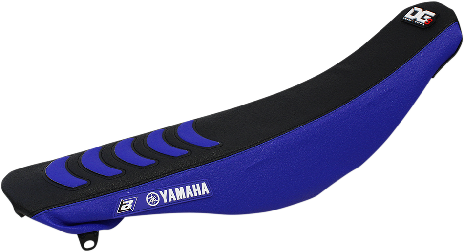 Funda para asiento BLACKBIRD RACING Double Grip 3 - Azul/Negro - Yamaha 1244H 