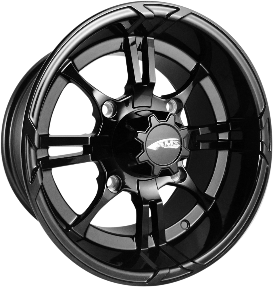 AMS Roll'n 108 Wheel - Front - Black - 14x8 - 4/137 0230-0861