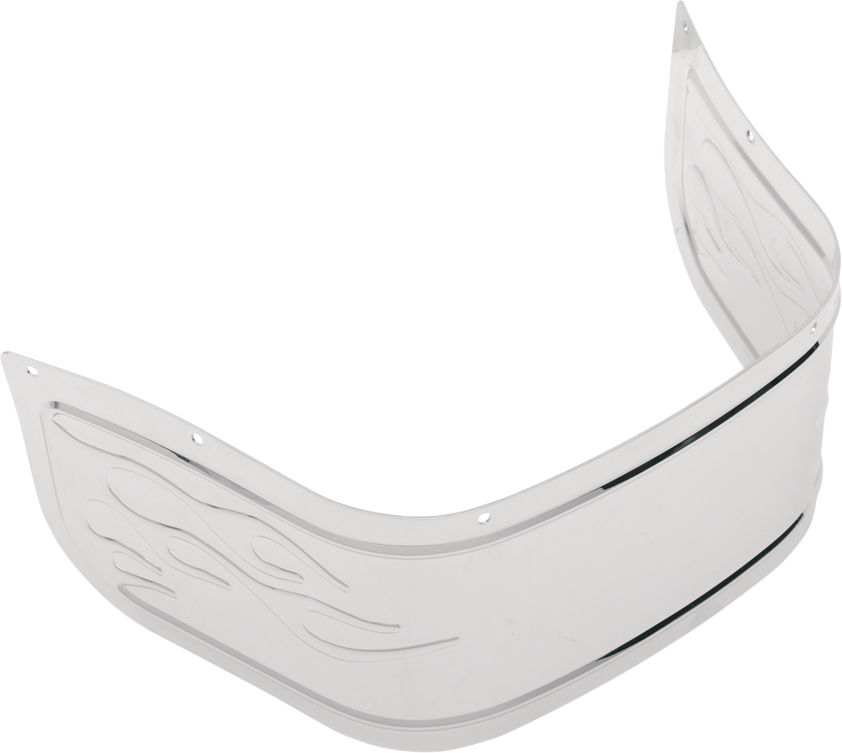 DRAG SPECIALTIES Faldón del guardabarros delantero - Cromado 76764F 