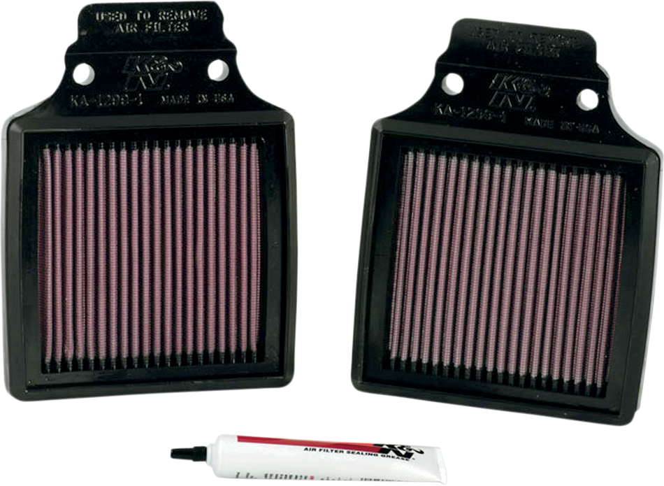 K & N Air Filter - ZX12R (Pair) KA-1299-1