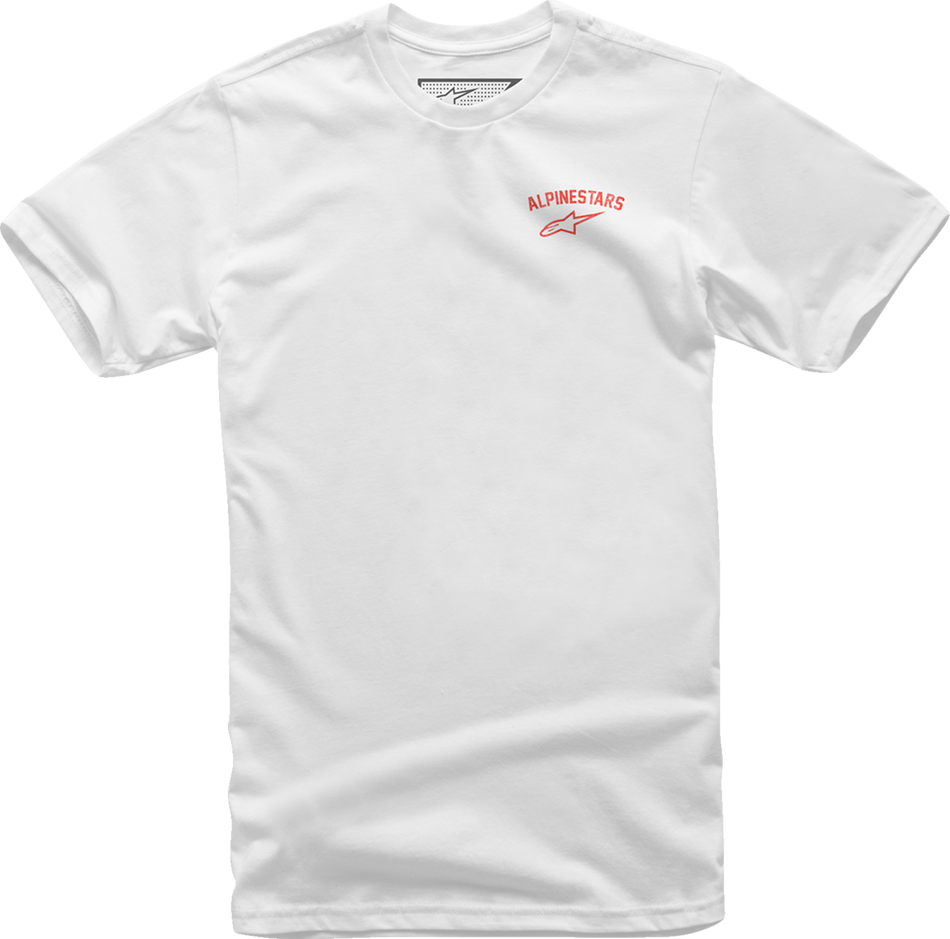 Camiseta ALPINESTARS Speedway - Blanco - Grande 12137260020L 