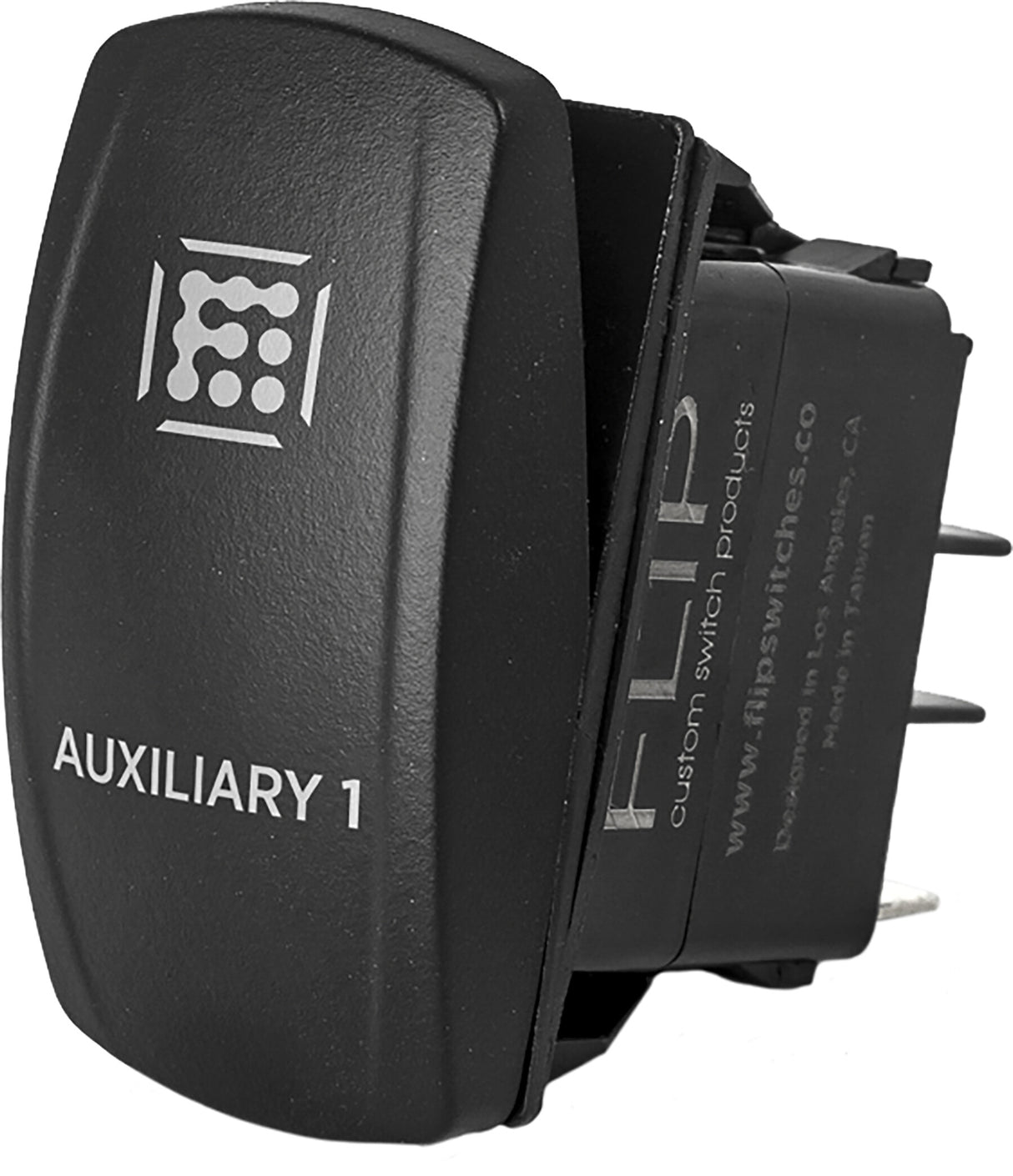 FLIP Std Rocker Switch Aux3 SC11-A66-WHITE