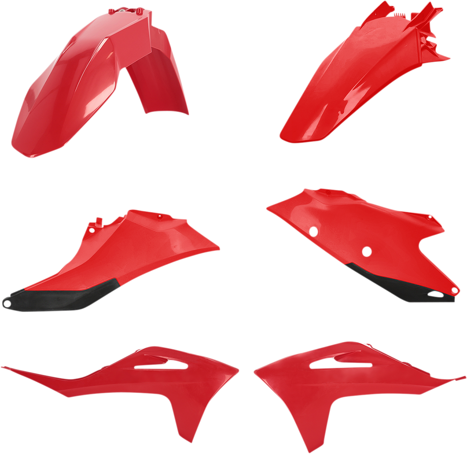 ACERBIS Standard-Ersatz-Bodykit – Rot/Schwarz 2872801018 