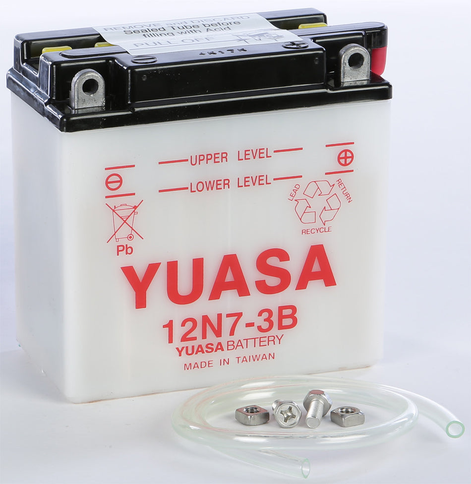 YUASA Battery 12n7-3b Conventional YUAM2273B